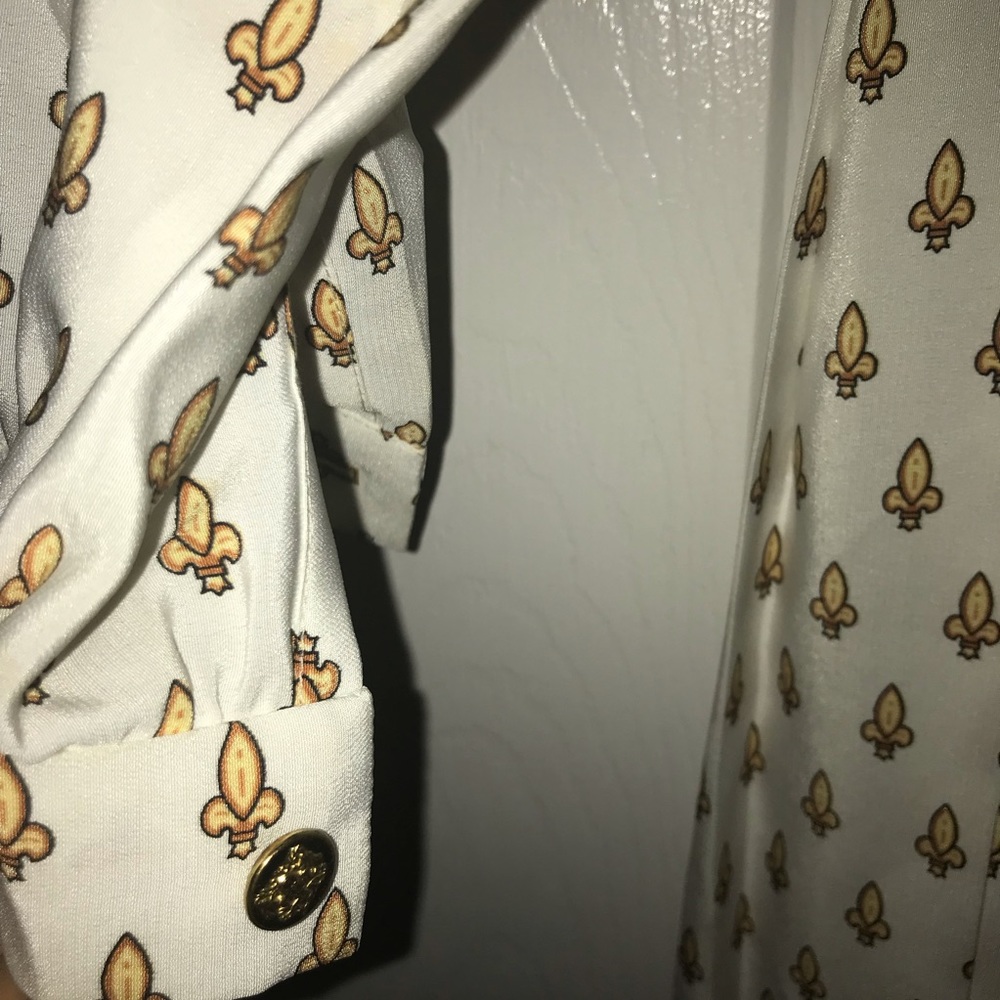 VINTAGE SCHRADER SPORT PRINT DRESS - Picture 4 of 8